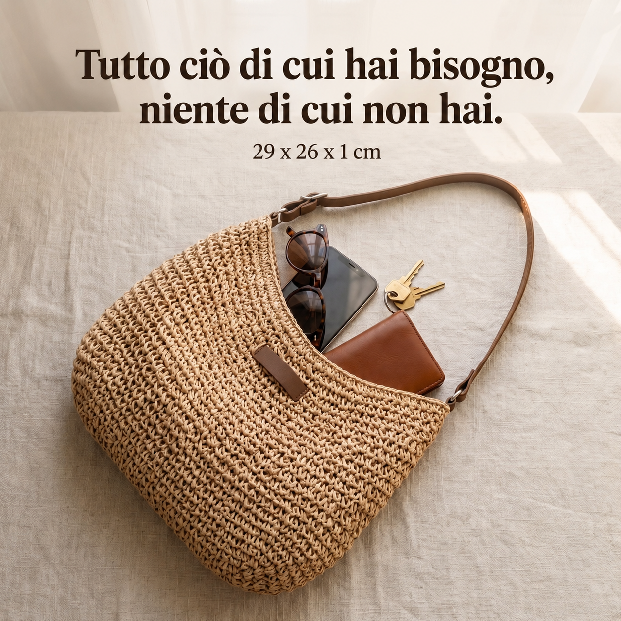 Simona · Bolso Trenzado Elegante