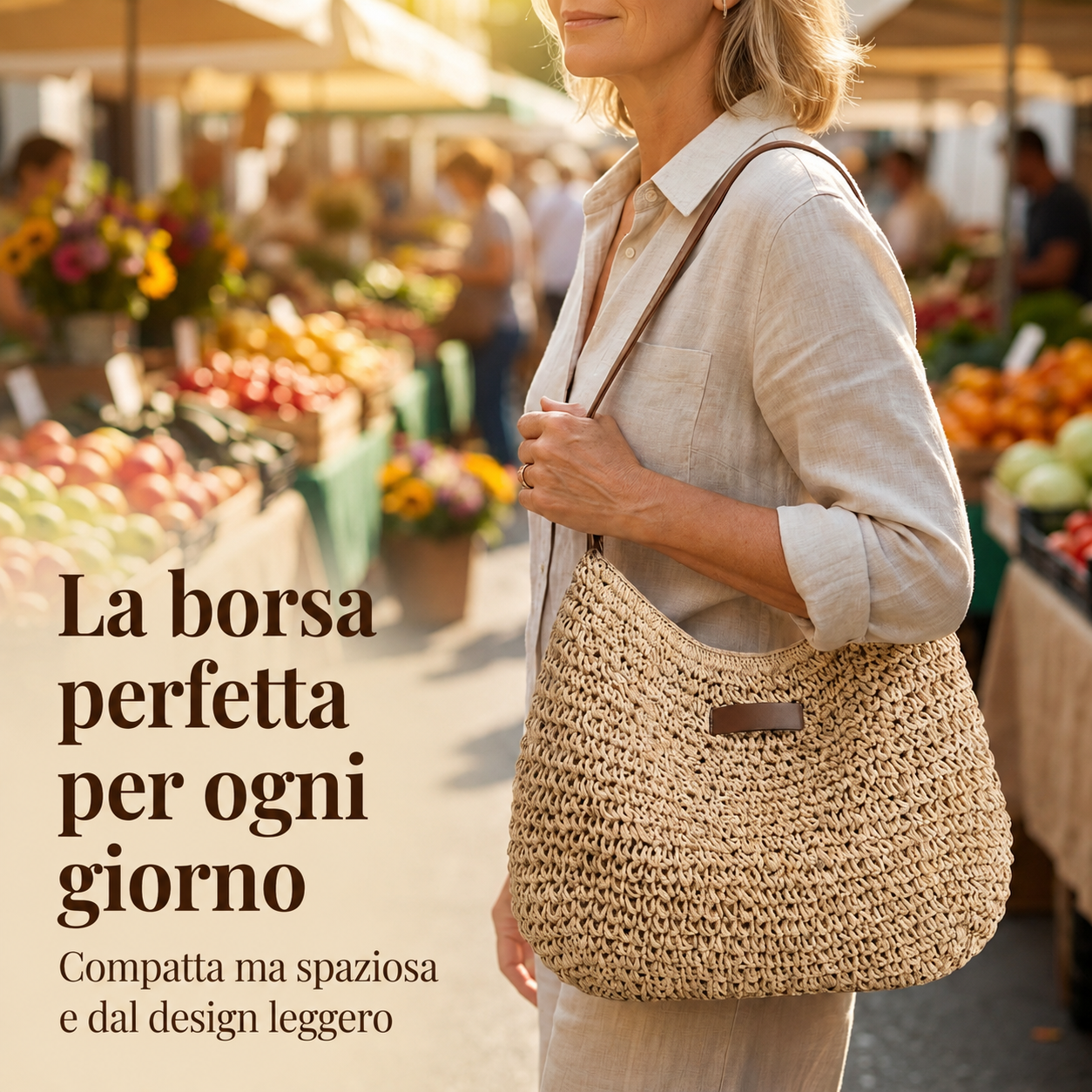 Simona · Bolso Trenzado Elegante