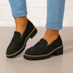 Nadia | Mocasines de ante elegantes
