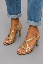 Soleil · Sandalias Doradas de Verano
