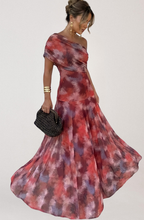 Toledo · Vestido Estampado Rojo