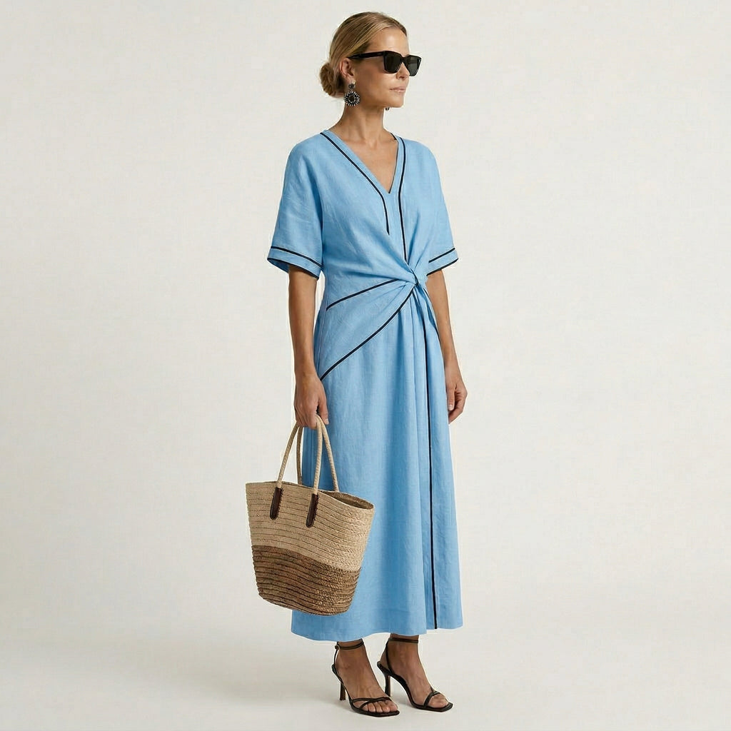 Presentación · Vestido Elegante Cintura Marcada