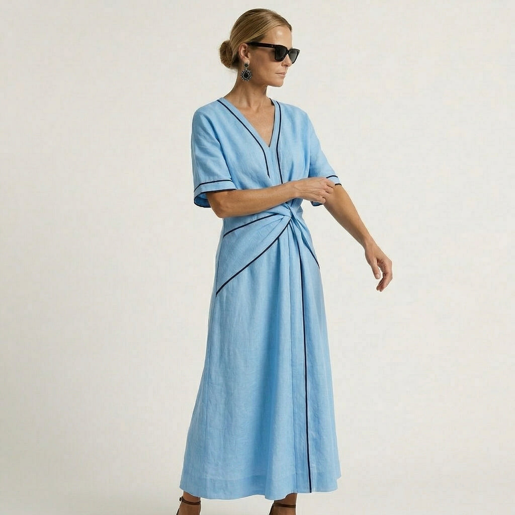 Presentación · Vestido Elegante Cintura Marcada