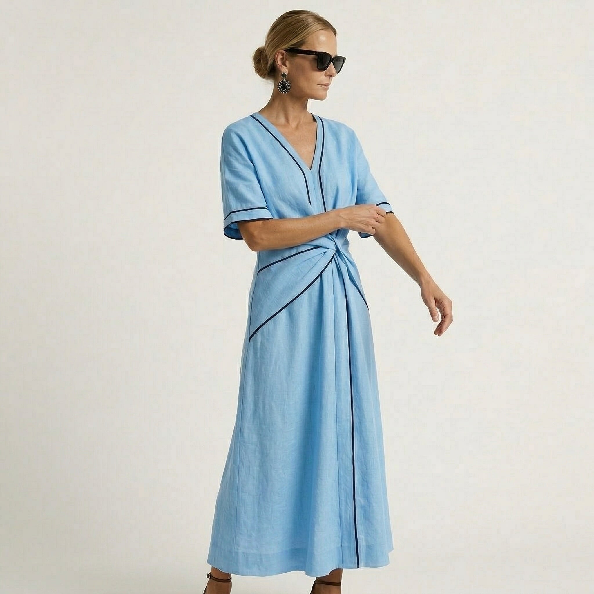 Presentación · Vestido Elegante Cintura Marcada