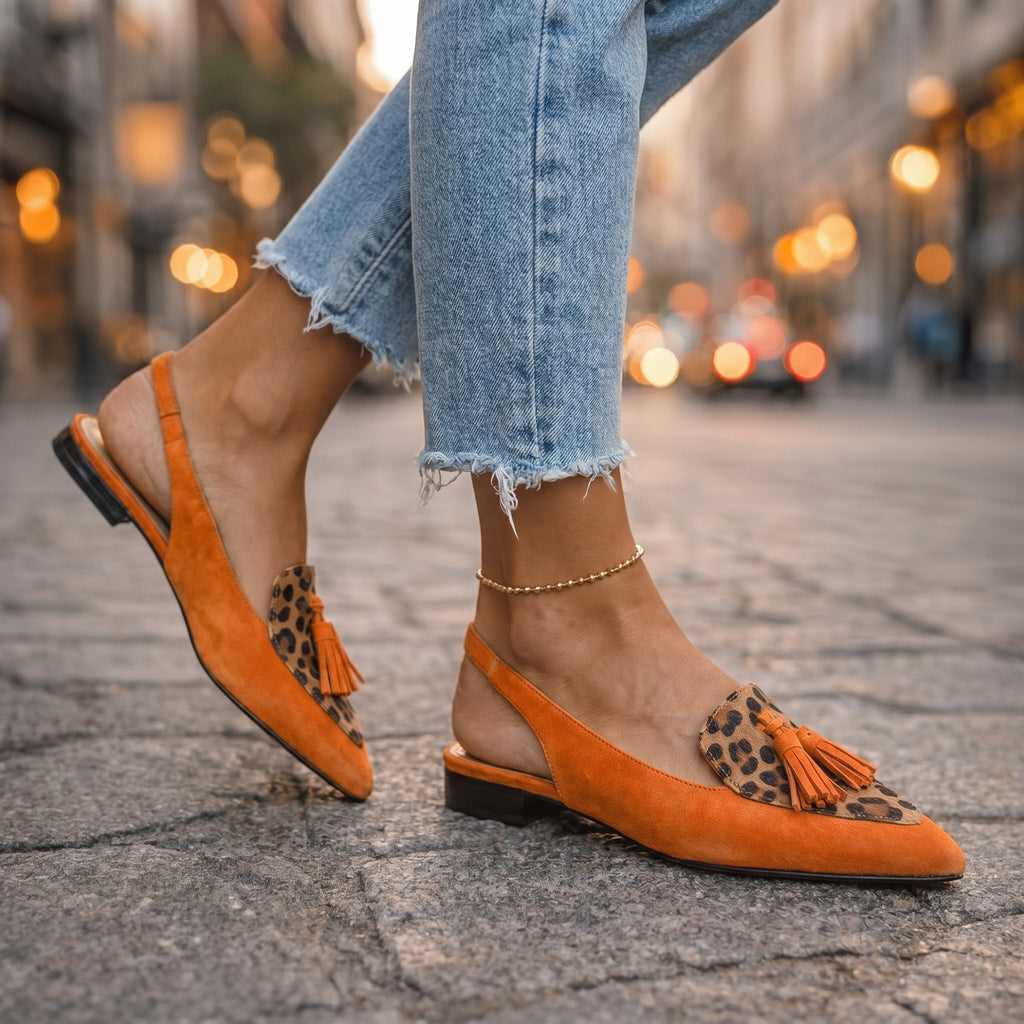 Élodie · Sandalias Elegantes con Borlas