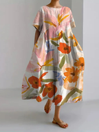 Vestido floral de verano Valeno