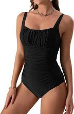 Leona · Monokini Negro Control de Abdomen