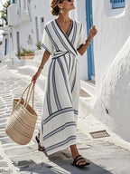Asunción · Vestido Maxi Costero Fresco