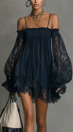 Noemi – Vestido Mini Chiffon