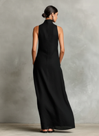 Leticia · Vestido Maxi Minimalista — detalle