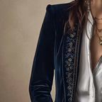 Nuria | Chaqueta elegante de terciopelo