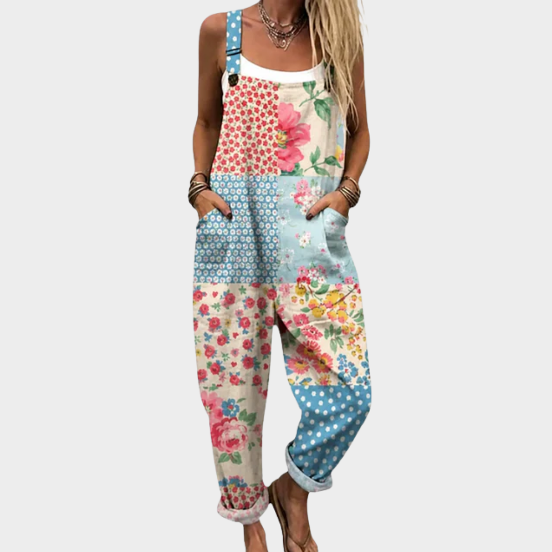 Manuela · Peto Estampado Patchwork Floral