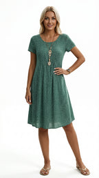 Bianca | Vestido midi elegante y fluido