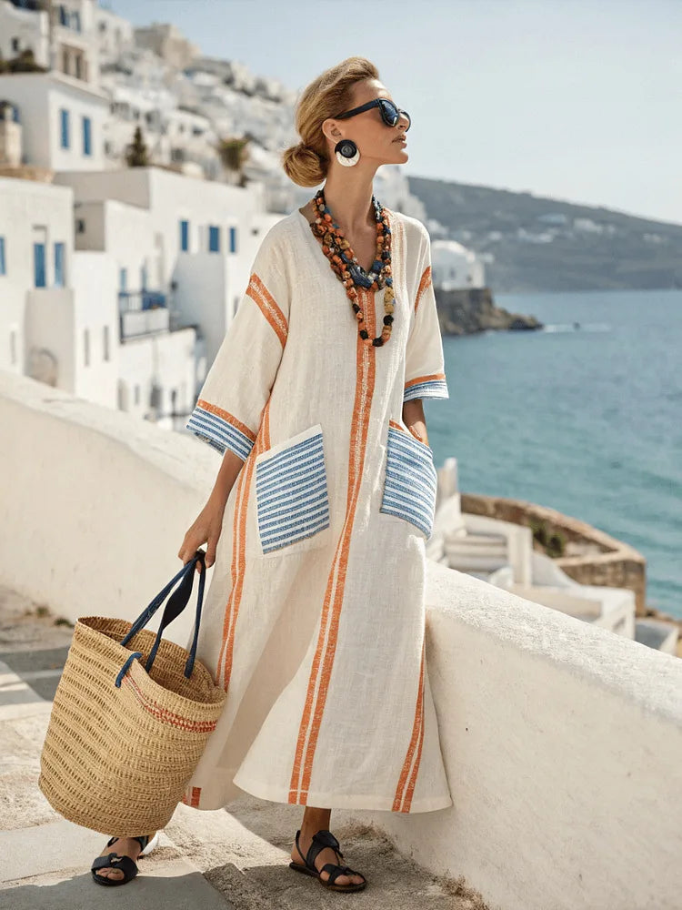 Palmira · Vestido Fluido Costero