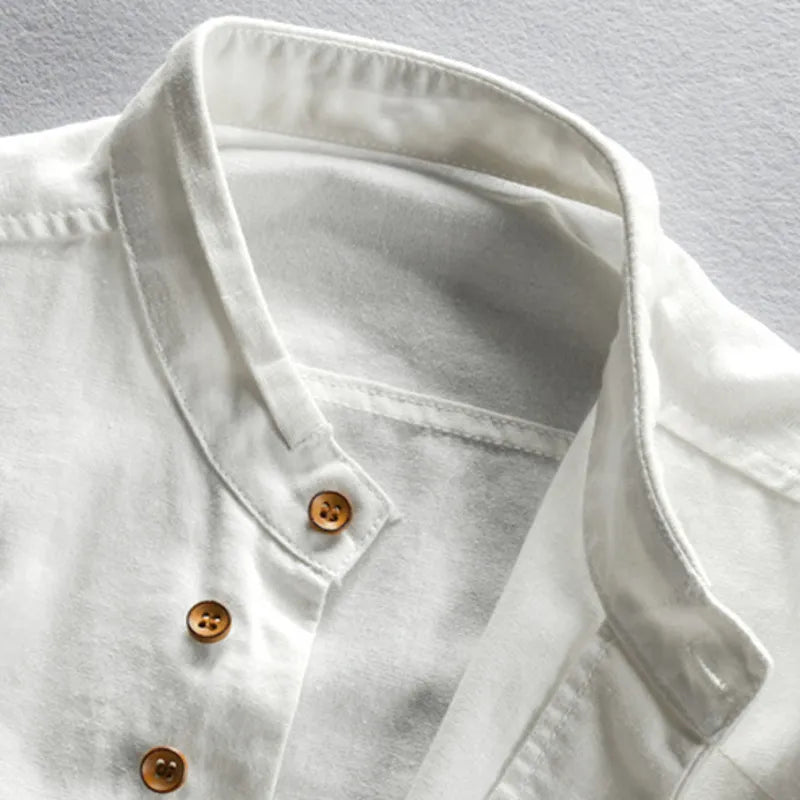 Takumi | Camisa minimalista de cuello japonés