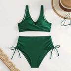 Sarena · Bikini Moldeador Escote en V Talle Alto