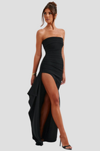 Omina | Vestido Maxi Luxe sin Tirantes