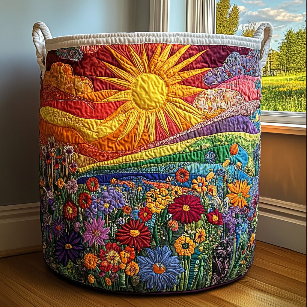 Sunlit Bliss Laundry Basket - 2