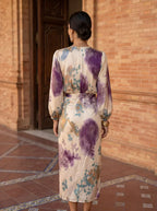 Elena · Vestido Cruzado de Escote en V
