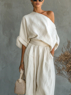 Helena · Conjunto Top y Pantalón Tapered
