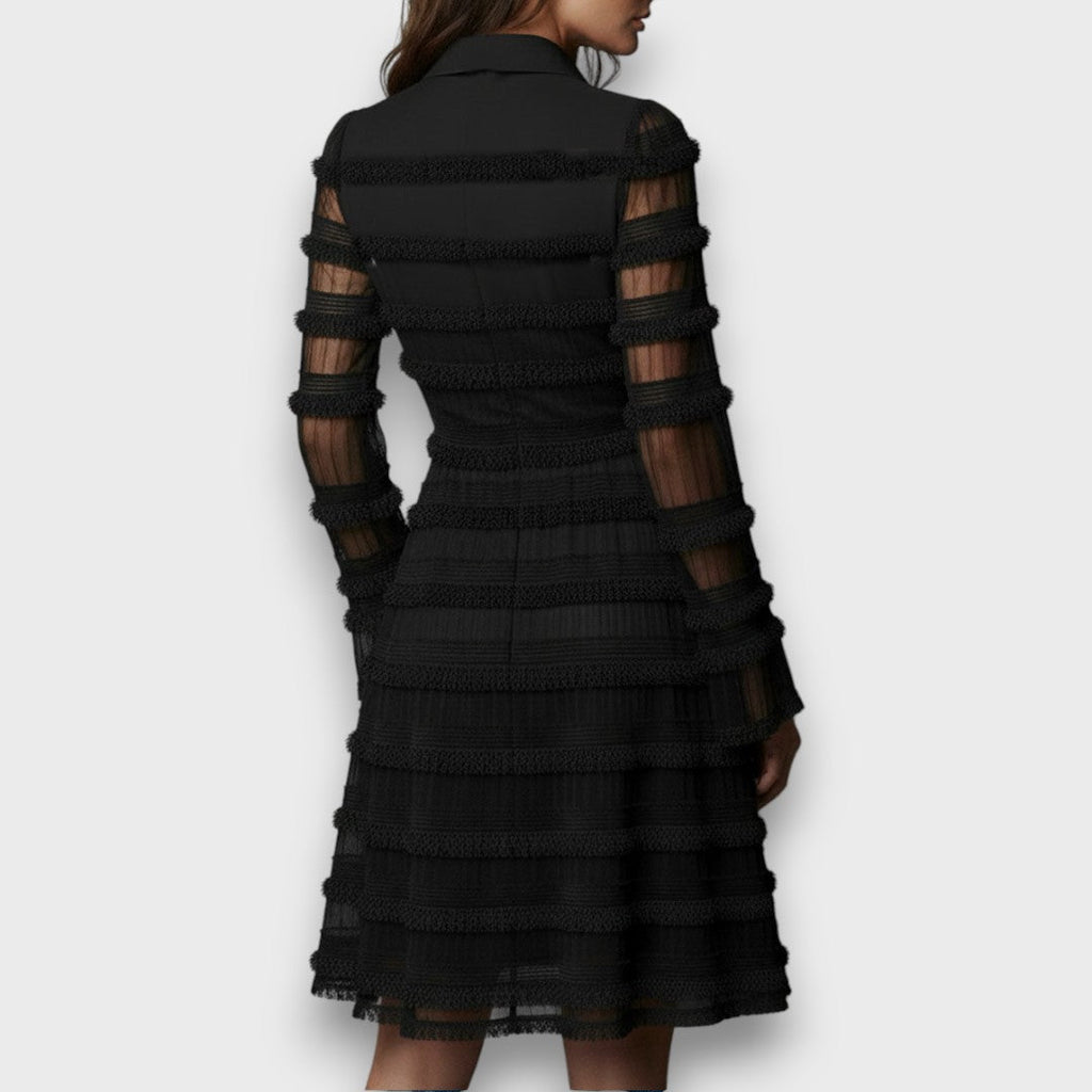 El vestido midi que transforma cualquier plan en una noche especial