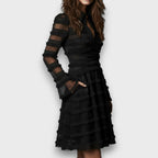 El vestido midi que transforma cualquier plan en una noche especial