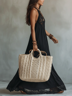 Almudena · Vestido Maxi Bohemio con Encaje