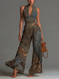 Zulema · Mono Largo de Gasa con Estampado Boho