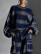 ASCEND| Conjunto Cuadros  Gris y azul
