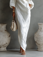 Beatriz · Vestido Maxi de Un Hombro Refinado