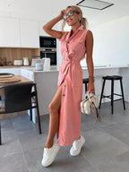 Isabelle · Vestido Maxi Denim