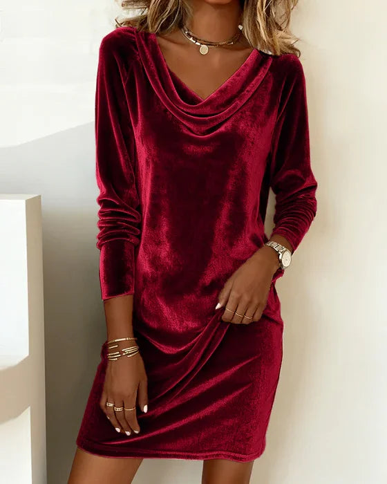 Lunari | Vestido de terciopelo Frosina