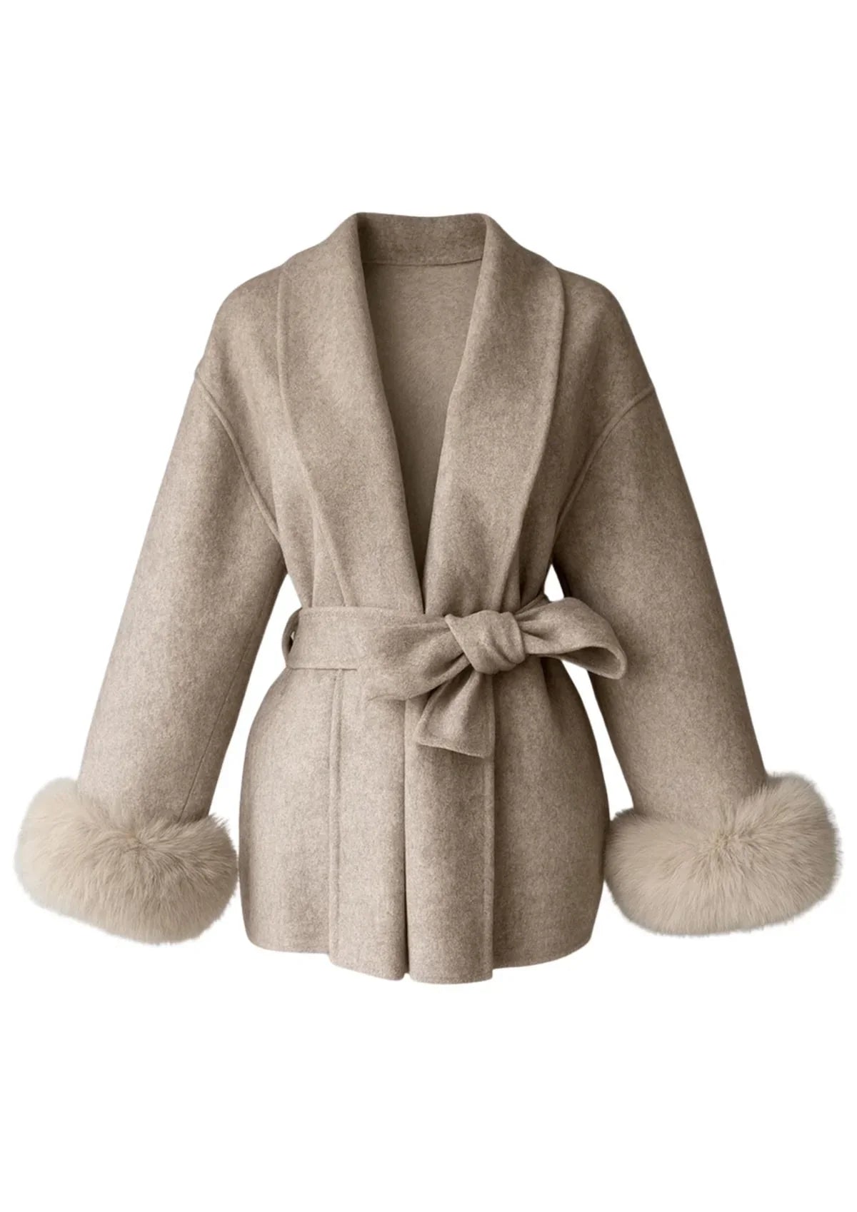 ARCTIC GRACE | Abrigo elegante de lana