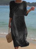 Malena · Vestido Casual Bordado de Tendencia
