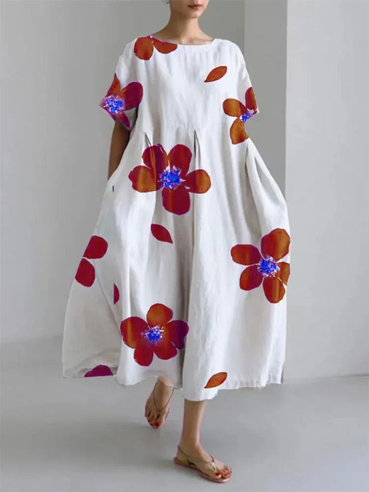 Vestido floral de verano Novi