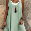 Flora · Vestido Tirantes Falso Dos Piezas