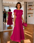Remedios · Vestido Plisado Clásico