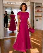 Remedios · Vestido Plisado Clásico