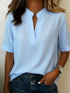 Lunvessa | Blusa elegante de corte fluido