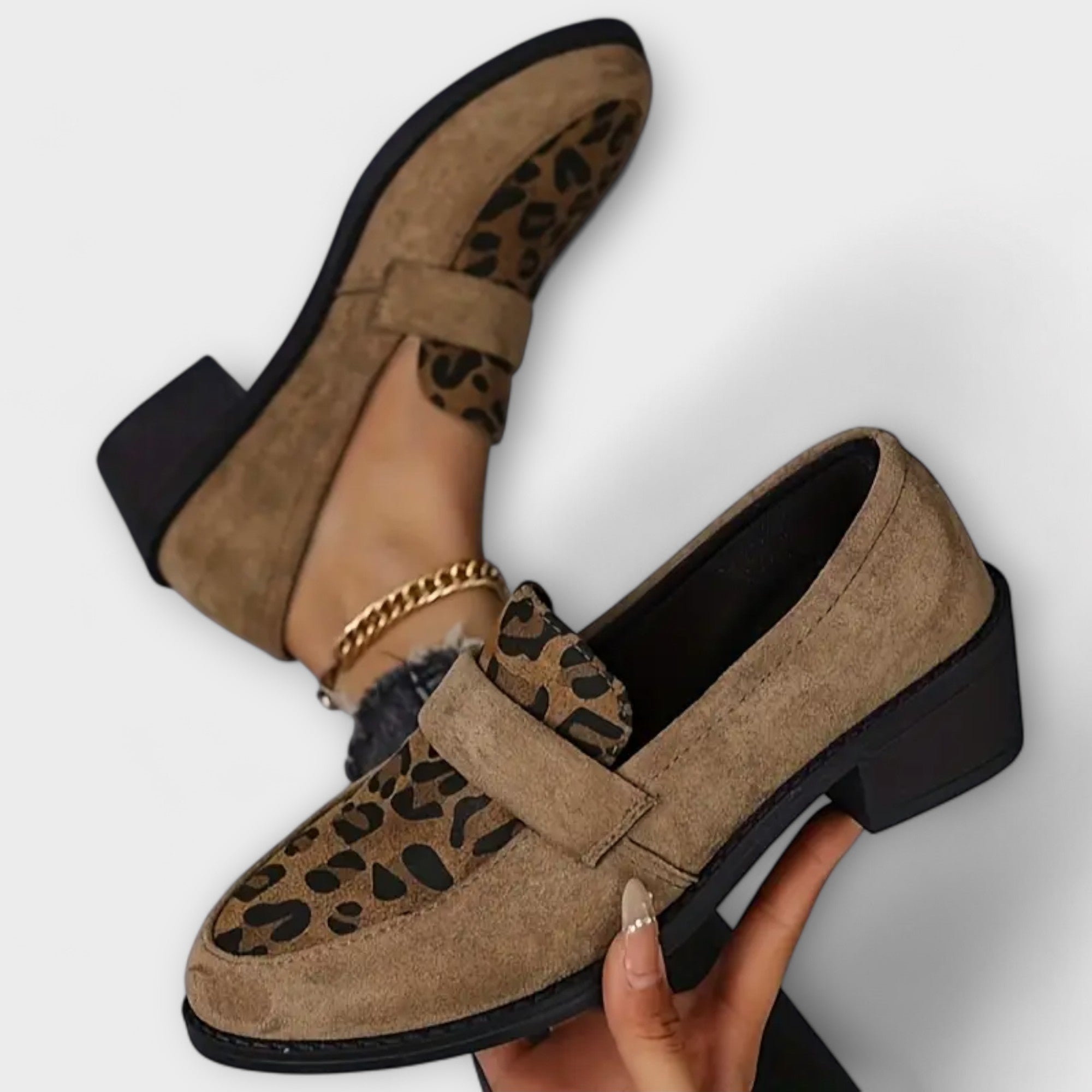 Aurora - Elegante Damenschuhe mit Leopardenmuster