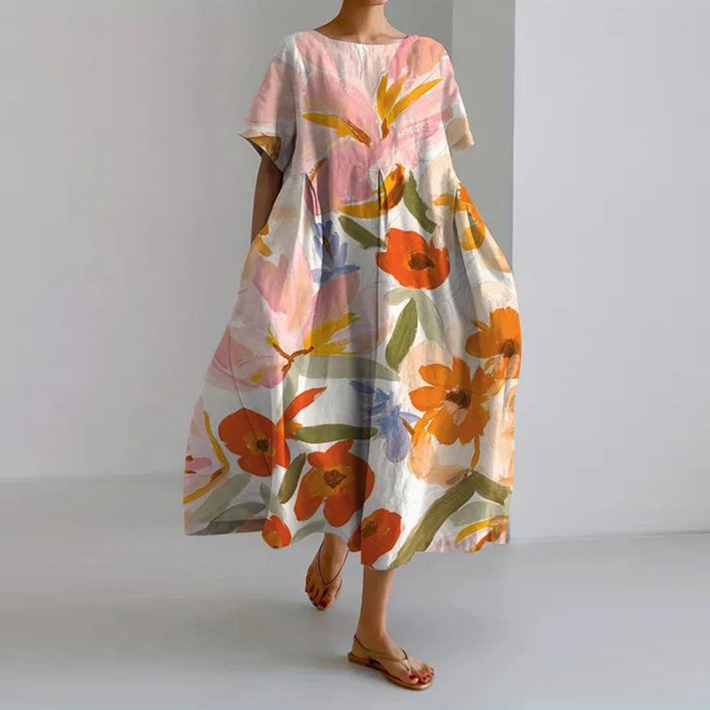 Vestido floral de verano Rosanna
