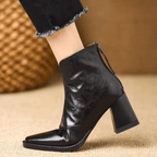 Victoire | Botines de lujo de tacón medio