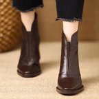 Victoire | Botines de lujo de tacón medio