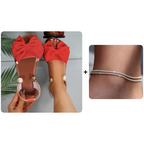 Sandalias Elegantes con Tiras en el Tobillo y Perlas