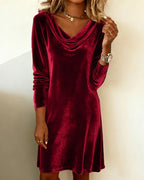 Lunari | Vestido de terciopelo Frosina