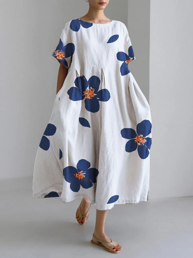Vestido floral de verano Novi