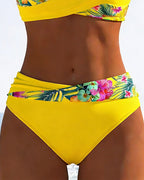 Luna · Bikini Bralette Estampado Contraste