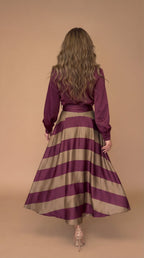 Mila | Vestido Maxi a Rayas