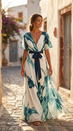 Vestido Marina Acuarela