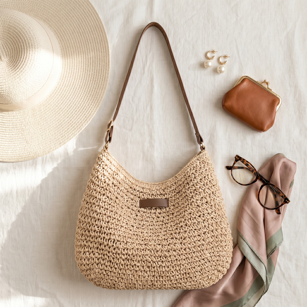 Simona · Bolso Trenzado Elegante